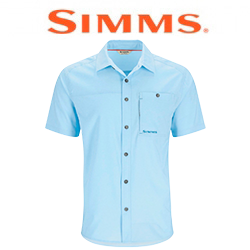 Simms Challenger SS Shirt, Sky