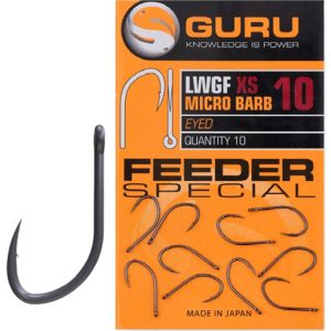 Крючок Guru XS Feeder Special Eyed №14 с ушком
