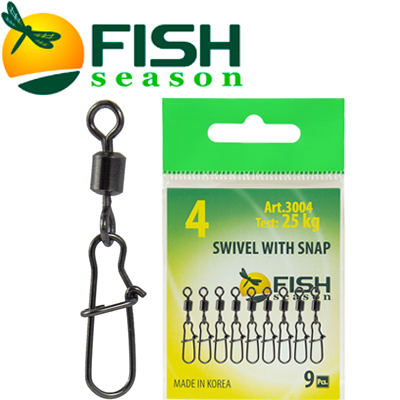 Fish Season Вертлюжок с застежкой Nice
