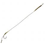 Поводок готовый с крючком и лентяйкой Carp Pro WG №2 25lb