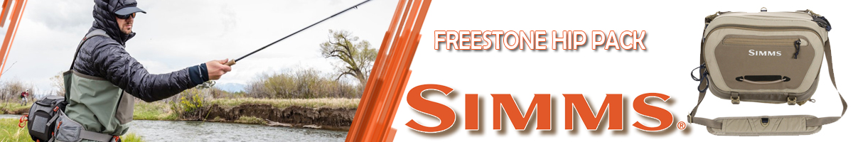 Simms Freestone Hip Pack, Tan, 12L