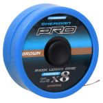Шок-лидер плетеный Flagman Sherman Pro Braid PE X8 коричневый 10м 9кг 0,14мм