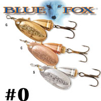 Blue Fox Vibrax Original #0 (BF0)