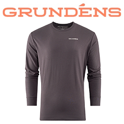 Grundens Bear Essentials LS T-Shirt, Black