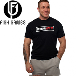 FishingMafia Футболка Черная