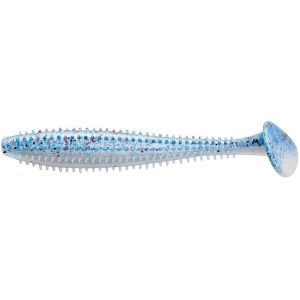 Силиконовая приманка Helios Shaggy 3,35"/8,5 см Blue Fish 5шт. (HS-16-052)