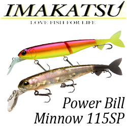 Imakatsu Power Bill Minnow 115SP