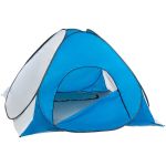 Палатка зимняя автомат Premier Fishing 1,8*1,8 бело-голубая, дно на молнии (PR-D-TNC-038-1.8)