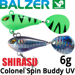 Balzer Shirasu Colonel Spin Buddy UV 6гр. пластик