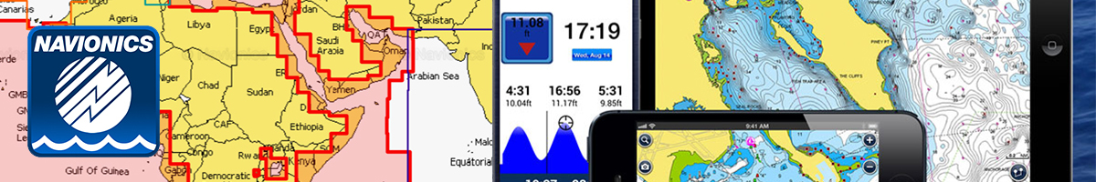 Карта Navionics Africa & Middle East 30XG