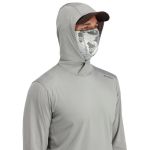 Термофутболка Simms SolarFlex Guide Hoody, Sky/Cinder, M