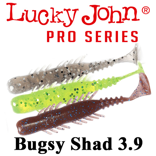 Lucky John Pro Series Bugsy Shad 3.9" 