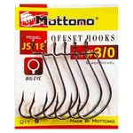 Крючок офсетный Mottomo JS-18 №4 9шт