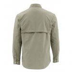 Рубашка Simms Guide LS Shirt - Solid, L, Dark Khaki