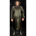 Плащ Skadi влагозащитный проклеенный Роса, ткань Taffeta PU 3000 мм, цв. зеленый, р.60-62