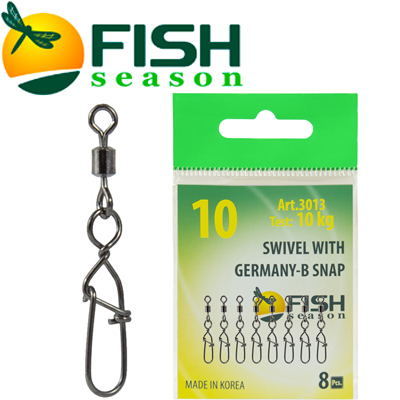 Fish Season Вертлюжок с застежкой Germany-B