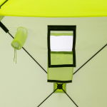 Палатка зимняя Premier Fishing Куб 1,5х1,5 yellow lumi/gray