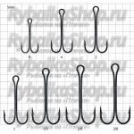 Крючок двойной Mottomo ZX-03XL №4/0 Extra Long (10шт)
