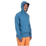 Термофутболка Simms SolarFlex Hoody, Sterling, XXL