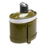 Набор посуды армейский котелок + фляжка (1000мл/900мл) Helios HS-NP 020031-00