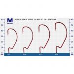 Крючки офсетные Mustad Ultra Lock Soft Plastic 38105NP-RB, #2/0, 5 шт./уп