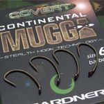 Крючки Gardner Covert Continental Mugga Hooks № 4 (10шт) CMHX4