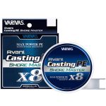 Шнур Varivas Avani Casting PE Max Power x8 Shore Master [White] 200m #0.6 (14.5lb) (4513498104946)