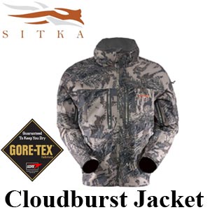 Sitka Cloudburst Jacket Optifade Open Country