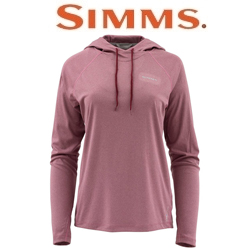 Simms Women's Solarflex Hoody Garnet Heather