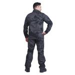 Костюм Novatex "Рест Сити" (рип-стоп, черный КМФ) 7,62 (р-р 60-62 рост 182-188)
