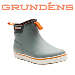 Grundens Deck Boss Ankle Boot, Grey
