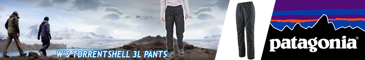 Patagonia W's Torrentshell 3L Pants, Reg BLK