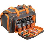 Набор для пикника на 4 персоны серый Helios HS-605(4)G