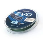 Плетеный шнур Ayashi Evo-X8 Dark Green 150m d-0,153mm