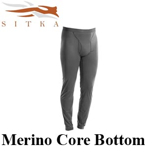 Sitka Merino Core Bottom Charcoal