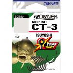 Крючок Owner Carp Taff Tsuyoshi teflon №6 8шт