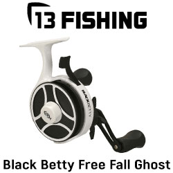 13 Fishing Black Betty FreeFall Ghost