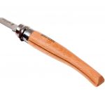 Нож складной филейный Opinel №15 VRI Folding Slim Beechwood (нержавеющая сталь, рукоять бук)