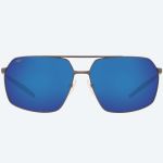 Очки поляризационные Costa Pilothouse 580P Matte Dark Gunmetal + Deep Blue/Black/Blue Mirror 580P, XLarge