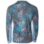 Джерси дышащая мужская Veduta Reptile Skin Blue UPF50+ р.XS