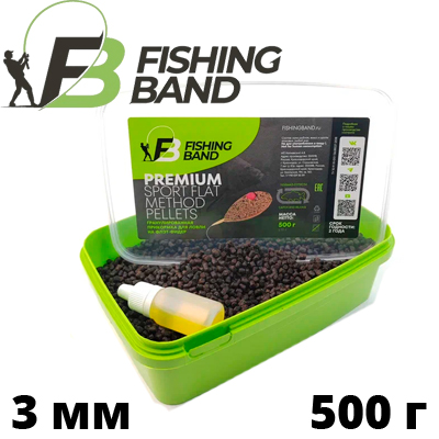 Fishing Band Пеллетс жирный 3 мм 500 гр