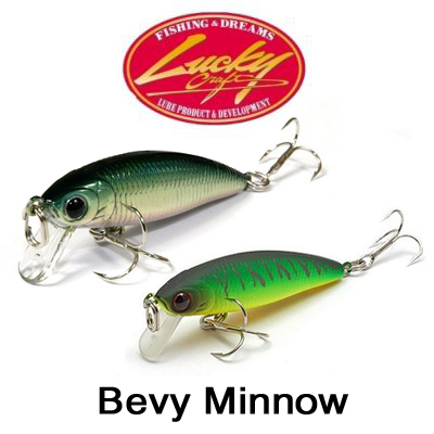 Lucky Craft Bevy Minnow 