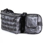 Сумка рыболовная поясная "Yaman" Fishing Belt Bag, 74х22х10 см, цв. сер.камуфляж + 2 кор. LUNO 20