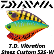 Daiwa T.D. Vibration Steez Custom 53S-W
