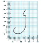 Крючок офсетный Vido Craft Wide Range Worm Big Eye VD-103-6 (BN), 10 шт. 