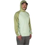 Термофутболка Simms Bugstopper Solarflex Hoody, Lt. Green/Sage Heather, L