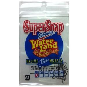 Застежка Waterland Super Snap Black No.1 (4527938019608)