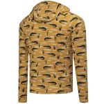 Лонгслив c УФ защитой Redbor Kaper Sahara Hood Mask UV 50+ Crocodile/Yellow р-р XXL