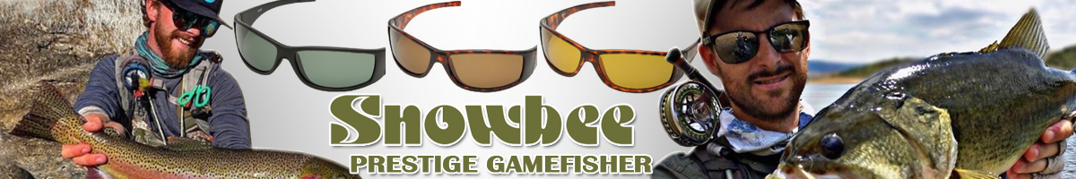 Snowbee Prestige Gamefisher Sunglasses Black/Smoke