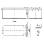 Аккумулятор Delta DTM 12250L